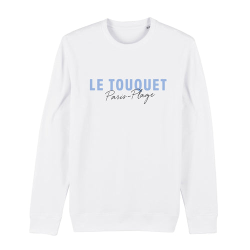 Sweat Shirt Le Touquet bleu