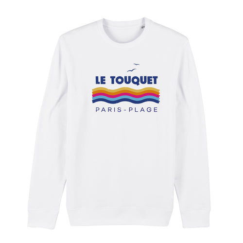 Sweat Shirt Le Touquet Vagues