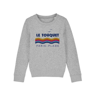 Sweat Shirt enfant Le Touquet Vagues