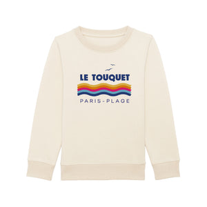 Sweat Shirt enfant Le Touquet Vagues