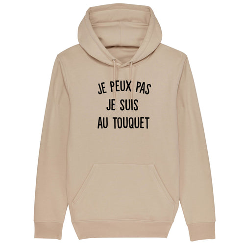 Hoodie Je peux pas je suis au Touquet