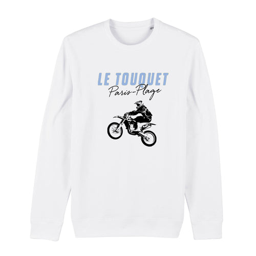 Sweat Shirt Moto Le Touquet