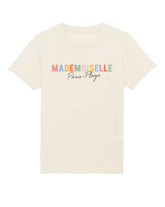 T-shirt enfant Mademoiselle Paris Plage