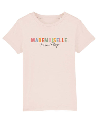 T-shirt enfant Mademoiselle Paris Plage