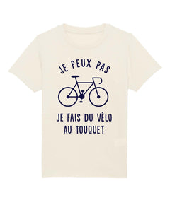 T-shirt enfant Je peux pas je fais du vélo au Touquet