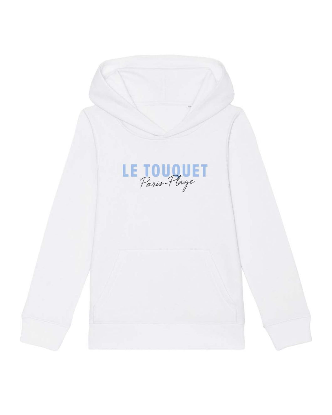 Hoodie enfant Le Touquet Bleu