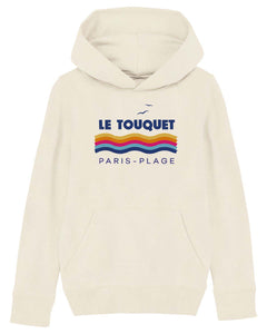 Hoodie enfant Le Touquet Vagues