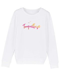Sweat Shirt enfant Touquettoise multicolore