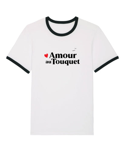 T-shirt Amour au Touquet Ringer