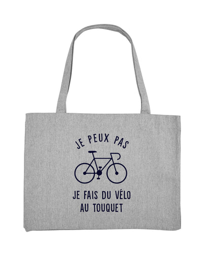 Sac de plage Je peux pas je fais du vélo au Touquet