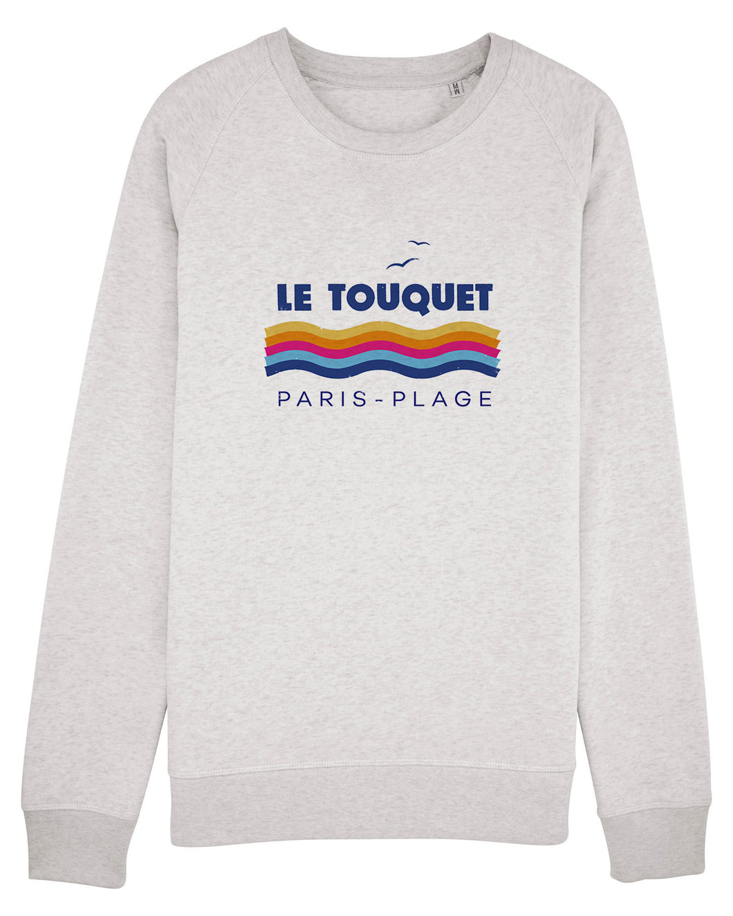 Sweat Shirt Le Touquet waves vintage