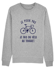 Charger l'image dans la galerie, Sweat Shirt Je peux pas je fais du vélo